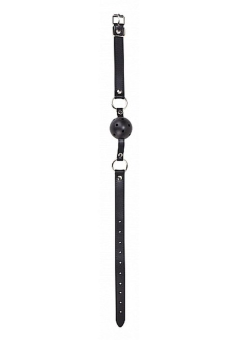 Knebel kulkowy - Gag Ball - Black Knebel kulkowy - Gag Ball - Black
