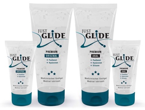 Just Glide - Zestaw 4 lubrykantów Premium-Set Just Glide - Zestaw 4 lubrykantów Premium-Set