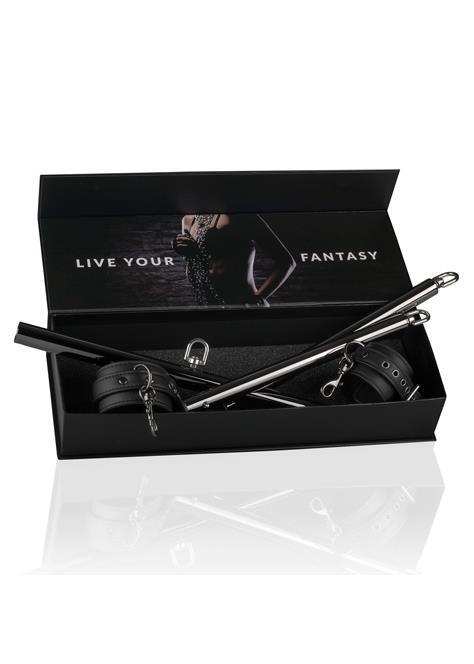 Kajdanki z rozpornikiem - Expander Spreader Bar and Cuffs Set Kajdanki z rozpornikiem - Expander Spreader Bar and Cuffs Set