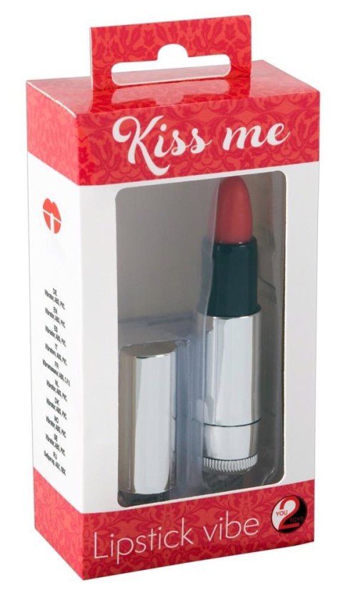 Mini wibrator szminka - Kiss Me Lipstick Vibe Mini wibrator szminka - Kiss Me Lipstick Vibe