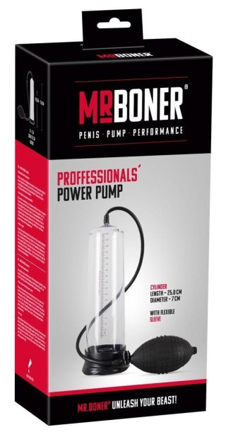 Pompka do penisa - MB Professionals Power Pump