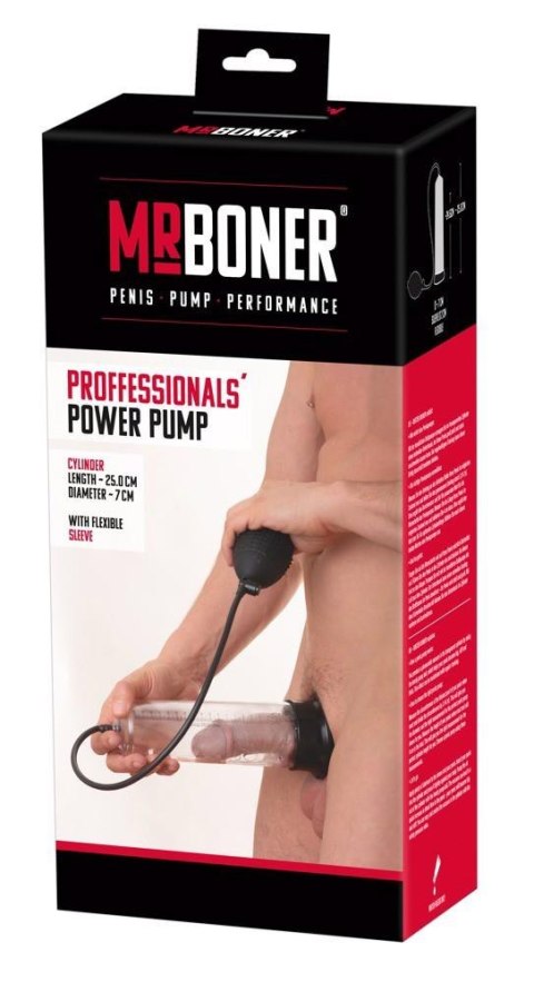 Pompka do penisa - MB Professionals Power Pump Pompka do penisa - MB Professionals Power Pump
