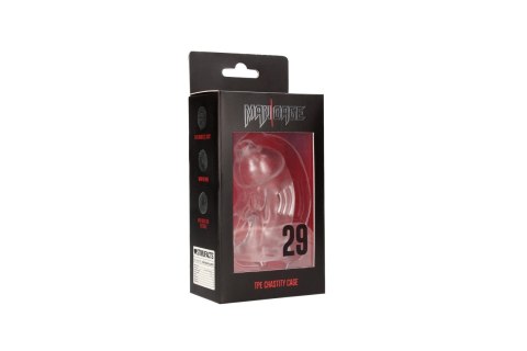 Klatka na penisa - Model 29 - TPE Chastity Cage - Transparent Klatka na penisa - Model 29 - TPE Chastity Cage - Transparent