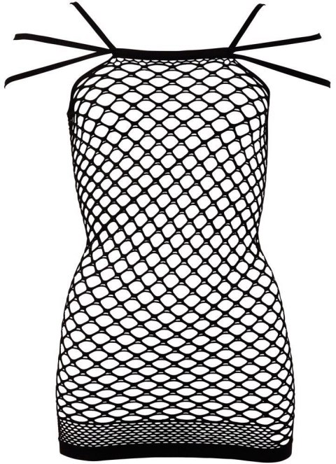 Sukienka - Net Dress with 3 straps S-L Sukienka - Net Dress with 3 straps S-L