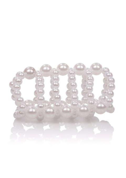 Nakładka na penisa - Pearl Stroker Beads Large Transparent Nakładka na penisa - Pearl Stroker Beads Large Transparent