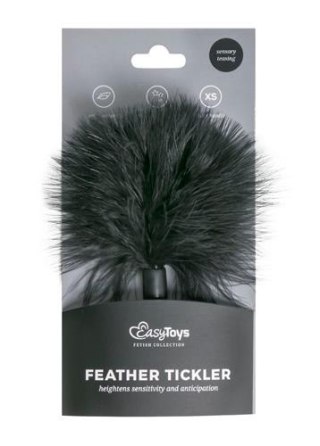 Łaskoczące piórko - Small Tickler - Black