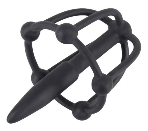 Dilator z klatką na żołędzia - Penis Plug with Glans Cage Dilator z klatką na żołędzia - Penis Plug with Glans Cage