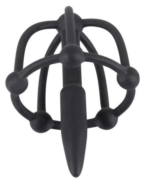 Dilator z klatką na żołędzia - Penis Plug with Glans Cage Dilator z klatką na żołędzia - Penis Plug with Glans Cage