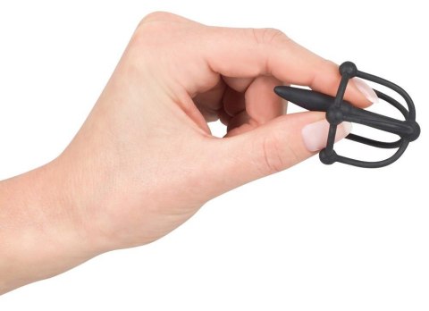 Dilator z klatką na żołędzia - Penis Plug with Glans Cage Dilator z klatką na żołędzia - Penis Plug with Glans Cage