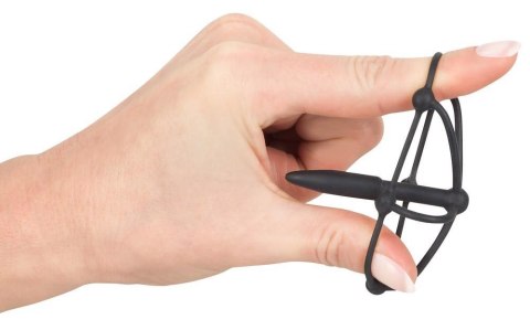 Dilator z klatką na żołędzia - Penis Plug with Glans Cage Dilator z klatką na żołędzia - Penis Plug with Glans Cage