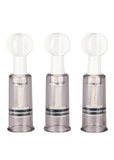 Pompka do sutków i łechtaczki - Nipple & Clit Suckers 3pcs Pompka do sutków i łechtaczki - Nipple & Clit Suckers 3pcs