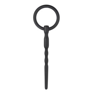 Dilator na penisa - Silicone Penis Plug With Pull Ring