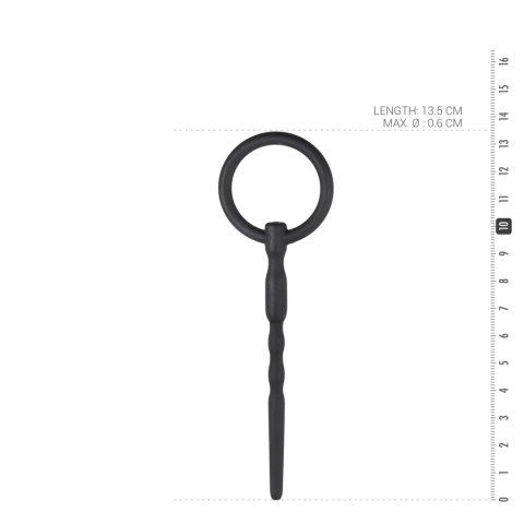 Dilator na penisa - Silicone Penis Plug With Pull Ring Dilator na penisa - Silicone Penis Plug With Pull Ring