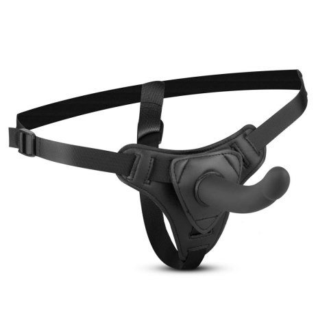 Silikonowy strap-on z paskiem - Silicone Strap-On - Bended Silikonowy strap-on z paskiem - Silicone Strap-On - Bended