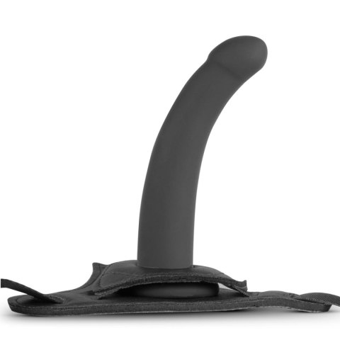 Silikonowy strap-on z paskiem - Silicone Strap-On - Bended Silikonowy strap-on z paskiem - Silicone Strap-On - Bended