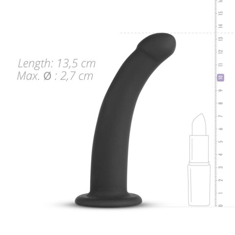 Silikonowy strap-on z paskiem - Silicone Strap-On - Bended Silikonowy strap-on z paskiem - Silicone Strap-On - Bended