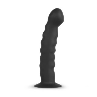 Silikonowy strap-on z paskiem - Silicone Strap-On - Bended