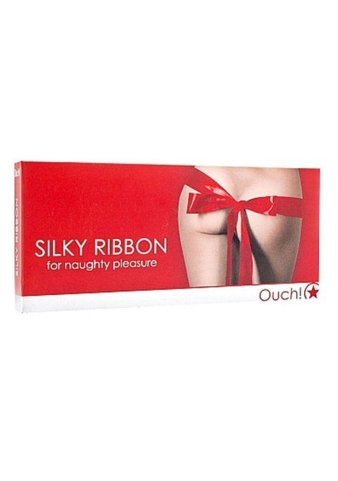 Wstążka - Silky Ribbon - Red Wstążka - Silky Ribbon - Red
