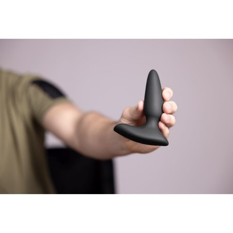 Wibrujący korek analny - Smooth Vibrating Anal Plug with Remote Control Wibrujący korek analny - Smooth Vibrating Anal Plug with Remote Control