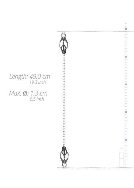 Klipsy na sutki - Japanese Clover Clamps With Chain Klipsy na sutki - Japanese Clover Clamps With Chain