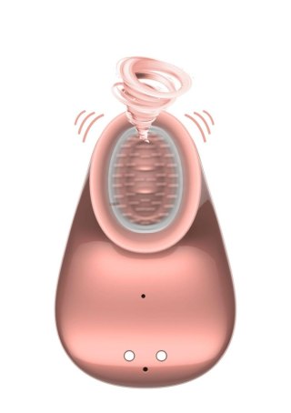 Stymulator łechtaczki - Twitch Hands - Free Suction & Vibration Toy - Rose