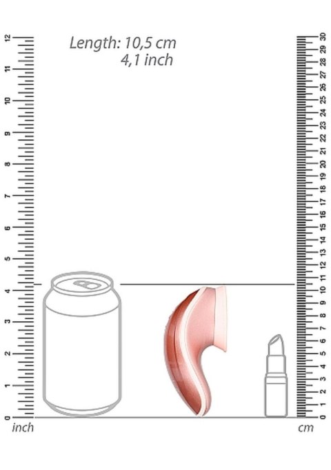 Stymulator łechtaczki - Twitch Hands - Free Suction & Vibration Toy - Rose Stymulator łechtaczki - Twitch Hands - Free Suction & Vibration Toy - Rose