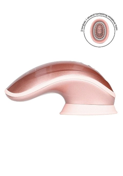Stymulator łechtaczki - Twitch Hands - Free Suction & Vibration Toy - Rose Stymulator łechtaczki - Twitch Hands - Free Suction & Vibration Toy - Rose