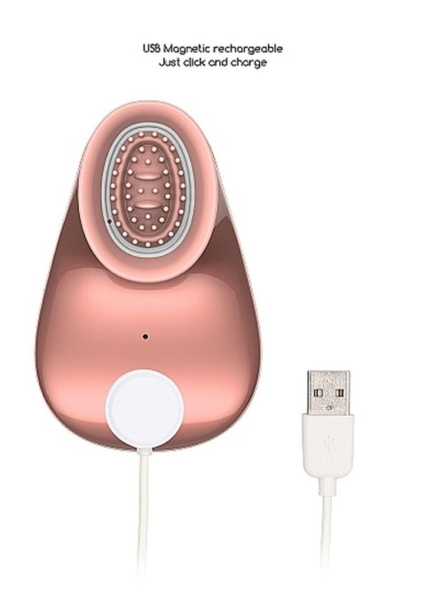 Stymulator łechtaczki - Twitch Hands - Free Suction & Vibration Toy - Rose Stymulator łechtaczki - Twitch Hands - Free Suction & Vibration Toy - Rose