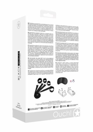 Zestaw wiązania, maska, kostka - Bed Bindings Restraint System