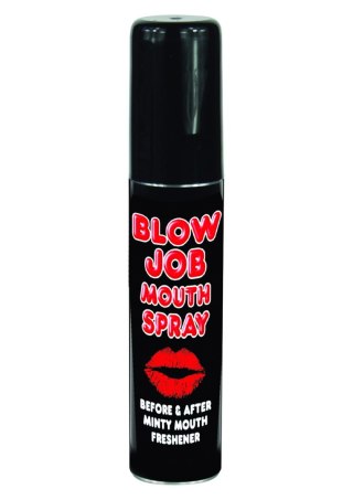 Spray do ust o smaku mięty - Blow Job Spray Black