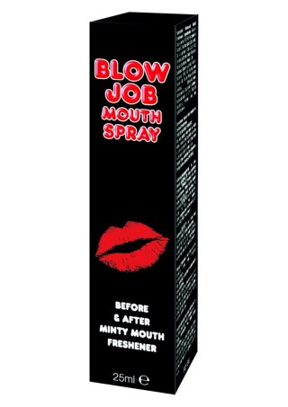 Spray do ust o smaku mięty - Blow Job Spray Black
