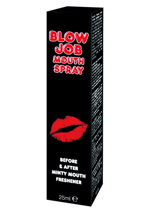Spray do ust o smaku mięty - Blow Job Spray Black Spray do ust o smaku mięty - Blow Job Spray Black
