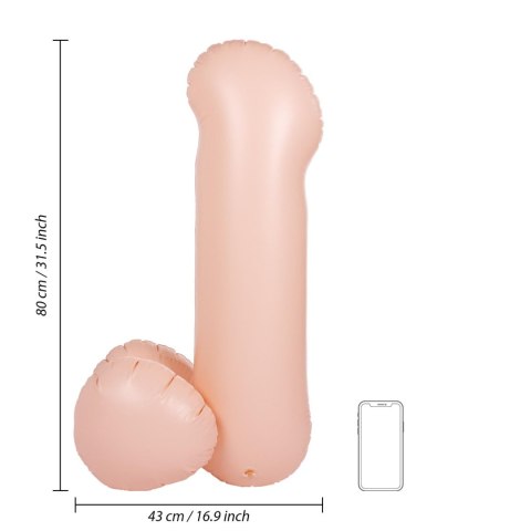 Balon penis - Blow-up Dick - 80 cm Balon penis - Blow-up Dick - 80 cm