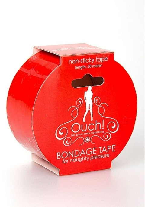 Taśma - Bondage Tape - Red Taśma - Bondage Tape - Red