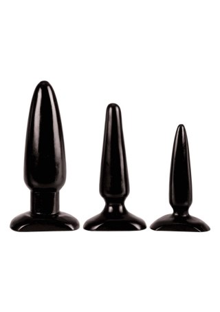 Zestaw 3 korków analnych - COLT Anal Trainer Kit Black