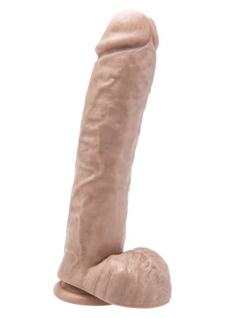 Dildo with Balls Light skin tone 28 cm