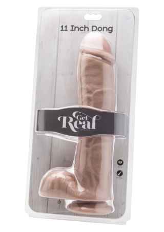 Dildo with Balls Light skin tone 28 cm