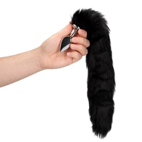 Korek analny lisi ogon - Fox Tail with Metal Butt Plug Korek analny lisi ogon - Fox Tail with Metal Butt Plug