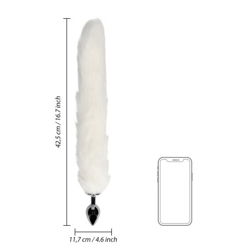 Korek analny lisi ogon - Fox Tail with Metal Butt Plug Korek analny lisi ogon - Fox Tail with Metal Butt Plug