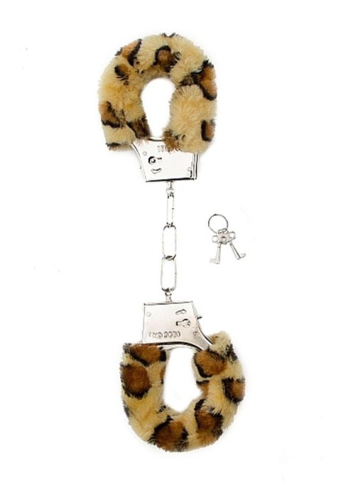 Kajdanki z futerkiem - Furry Handcuffs - Cheetah Kajdanki z futerkiem - Furry Handcuffs - Cheetah