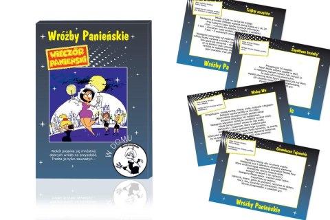 Wróżby Panieńskie - Gra na wieczór panieński Wróżby Panieńskie - Gra na wieczór panieński