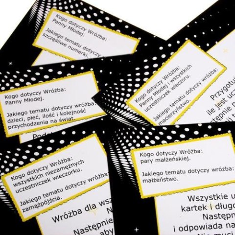 Wróżby Panieńskie - Gra na wieczór panieński Wróżby Panieńskie - Gra na wieczór panieński