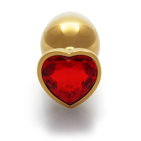 Korek analny z serduszkiem - Heart Gem Butt Plug - Large