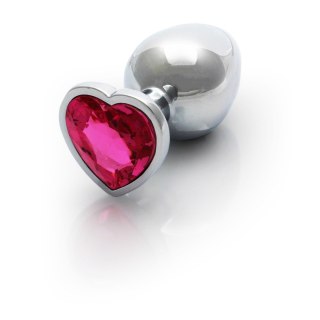 Korek analny z serduszkiem - Heart Gem Butt Plug - Medium