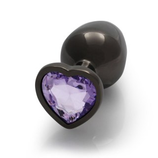 Korek analny z serduszkiem - Heart Gem Butt Plug - Medium
