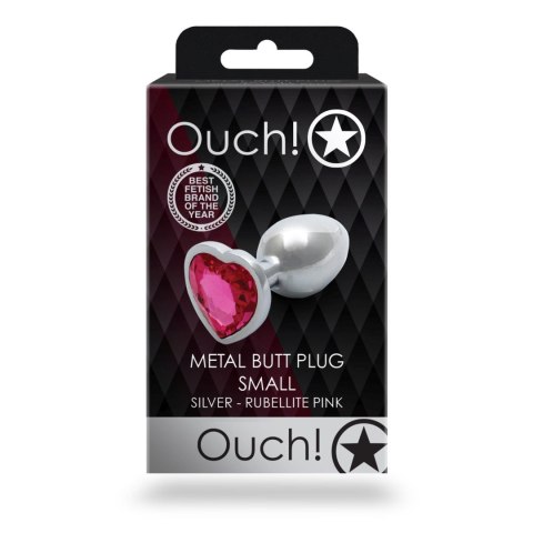 Korek analny z serduszkiem - Heart Gem Butt Plug - Small Korek analny z serduszkiem - Heart Gem Butt Plug - Small
