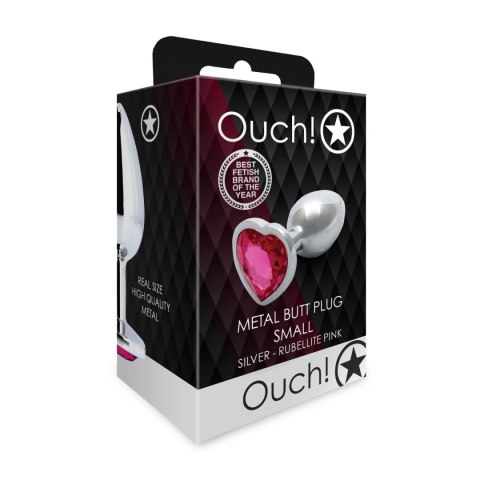 Korek analny z serduszkiem - Heart Gem Butt Plug - Small Korek analny z serduszkiem - Heart Gem Butt Plug - Small