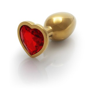 Korek analny z serduszkiem - Heart Gem Butt Plug - Small