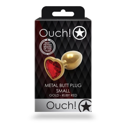 Korek analny z serduszkiem - Heart Gem Butt Plug - Small Korek analny z serduszkiem - Heart Gem Butt Plug - Small