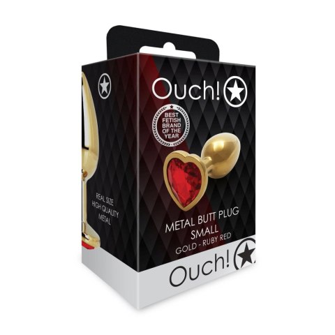 Korek analny z serduszkiem - Heart Gem Butt Plug - Small Korek analny z serduszkiem - Heart Gem Butt Plug - Small